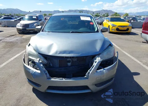 2013 Nissan Sentra S/Sv/Sr/Sl z USA, uszkodzony, nr VIN 3N1AB7AP6DL675897